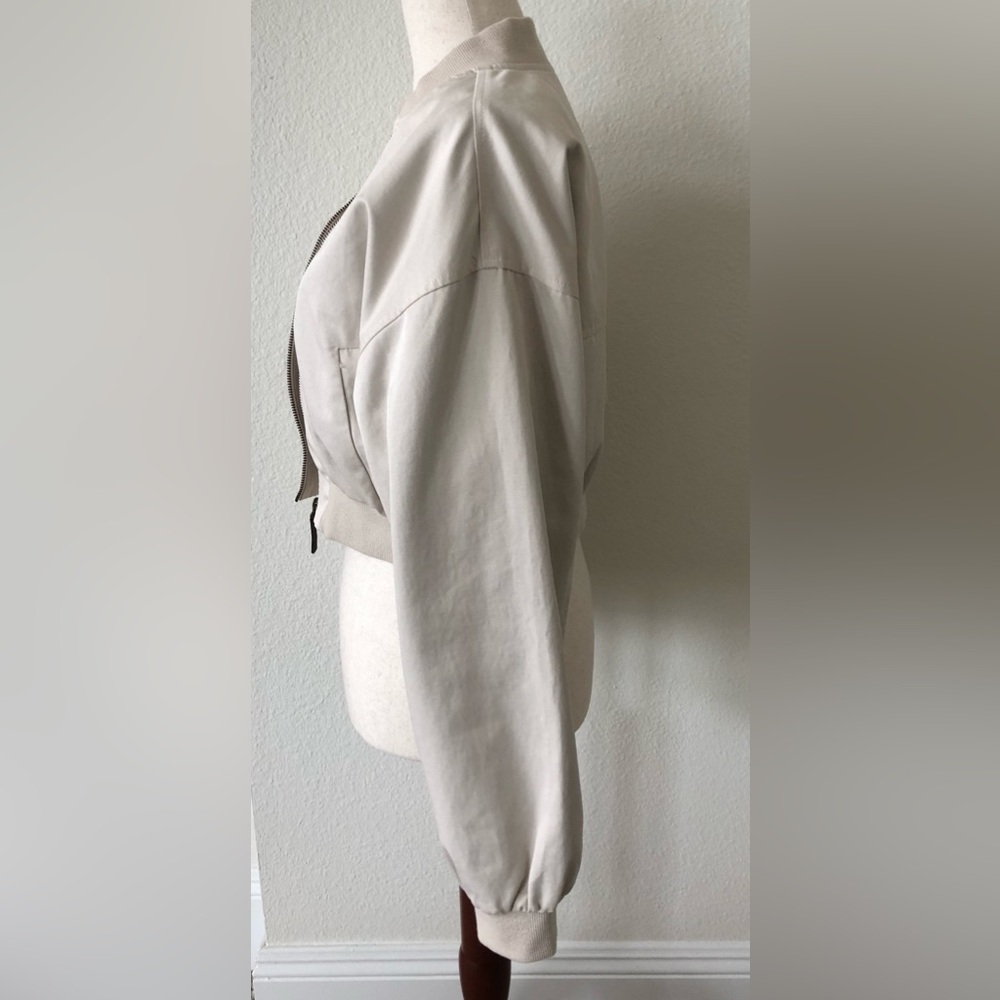 NORDSTROM + EDIKTED - Crop Bomber Jacket - Picture 6 of 15